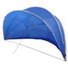 vidaXL Dome Piscina 546 x 516 x 250 cm Blu Azzurro