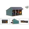 Kids Globe Capanno per Trattori Grande 1:32 in Legno 610193