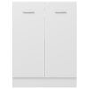 vidaXL Armadio Inferiore &ldquo;Lyon&rdquo; Bianco 60x46x81,5 cm