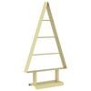 vidaXL Albero di Natale in metallo KUOPIO 60 cm Acciaio Oro