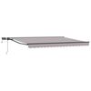 vidaXL Cornice per Tenda Manuale con LED 5 x 3 m