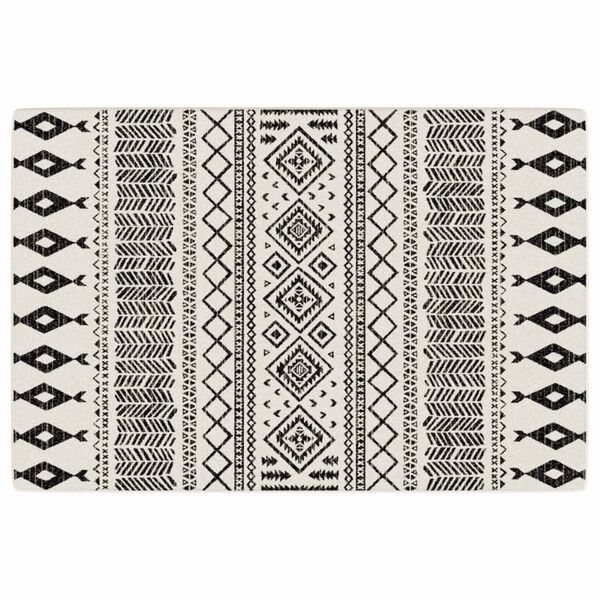 vidaXL Tappeto a Pelo Corto Multicolore 120x180 cm Interni/Esterni