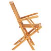 vidaXL Set da Pranzo da Giardino 7 pz Pieghevole in Massello di Teak