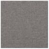 vidaXL Pannelli Murali 12 pz Grigio Chiaro 30x30 cm in Tessuto 1,08 m²