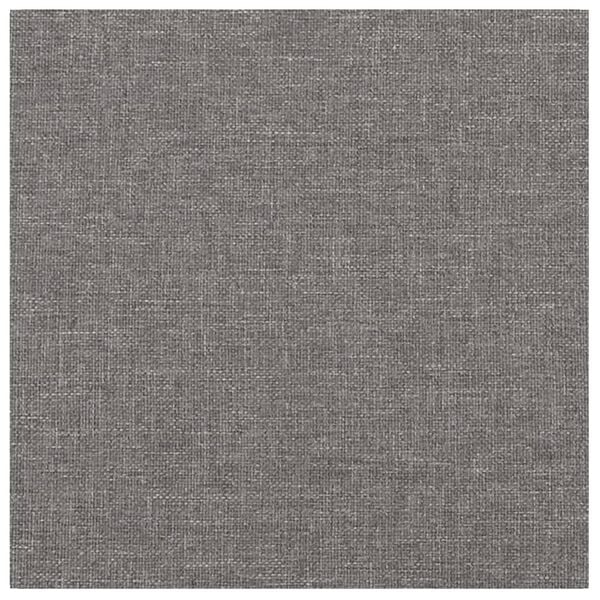 vidaXL Pannelli Murali 12 pz Grigio Chiaro 30x30 cm in Tessuto 1,08 m²