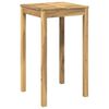 vidaXL Tavolo Bar da Giardino Bianco 60 x 60,5 x 105 cm