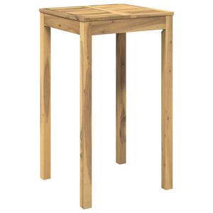 vidaXL Tavolo Bar da Giardino Bianco 60 x 60,5 x 105 cm