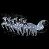 vidaXL Renne e Slitta di Natale Decorazione Esterni 100 LED Bianco