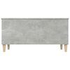 vidaXL Tavolino Salotto Grigio Cemento 90x44,5x45 cm Legno Multistrato