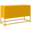 vidaXL Mobile TV Giallo Senape 100,5x39x60,5 cm in Acciaio