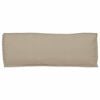 vidaXL Cuscino per panca pallet Talpa 110 x 40 x 8 cm Tessuto Oxford