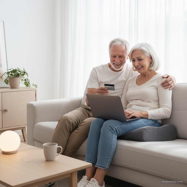 vidaXL Cuscino per la seduta Tinta unita Grigio