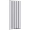 vidaXL Zanzariera per porta con tenda in rete Nero 110 x 240 cm