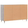 vidaXL Credenza Grigio Sonoma 103,5x35x70 cm in Legno Ingegnerizzato
