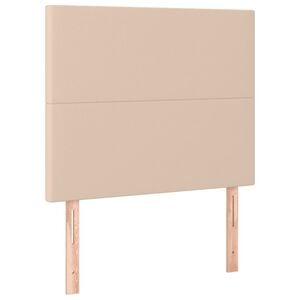 vidaXL Testiera Cappuccino 90x5x118/128 cm in Similpelle