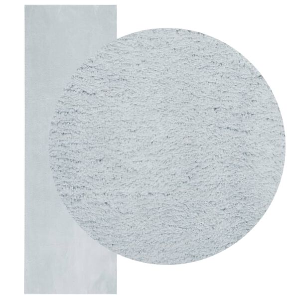 vidaXL Tappeto a Pelo Corto HUARTE Morbido e Lavabile Blu 80x250 cm