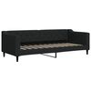 vidaXL Divano Letto con Letto Estraibile Nero 80x200 Tessuto