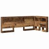 vidaXL Testata contenitore Legno vecchio Legno ingegnerizzato