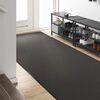 vidaXL Tappetino Antracite e Nero 120 x 400 cm Polipropilene e vinile
