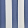 vidaXL Tendone Parasole in Tela Blu e Bianco 500x300 cm