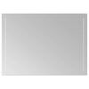 vidaXL Specchio da bagno LED Trasparente 70 x 50 cm vetro temperato