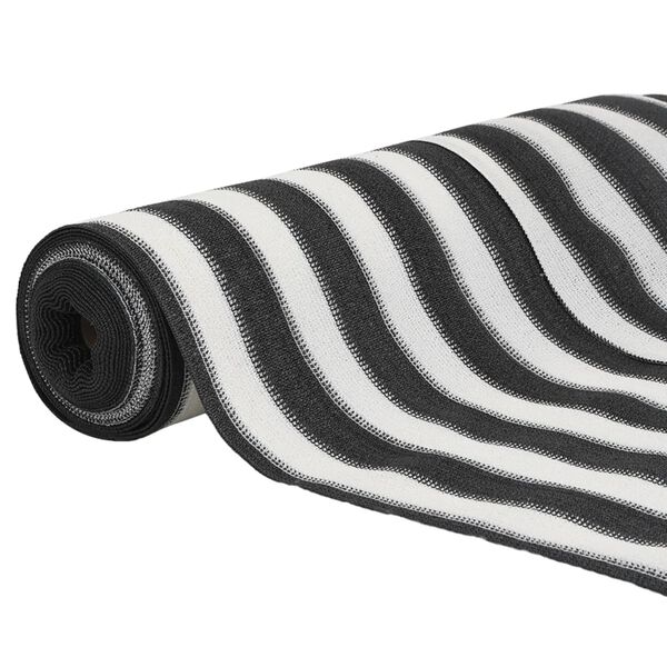 vidaXL Rete per Privacy Antracite e Bianca 1,2x25 m in HDPE 150 g/m²