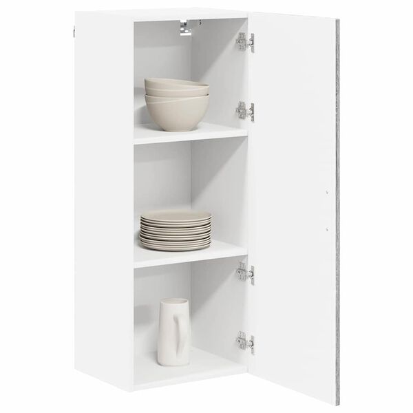 vidaXL Mobile da cucina Kalmar Grigio Sonoma 40 x 31 x 100 cm