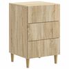 vidaXL Armadio da Notte con cassetto Rovere Sonoma 43 x 41 x 66,5 cm