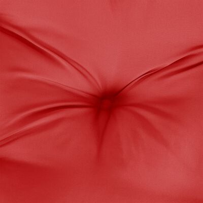vidaXL Cuscino per Panca Rosso 110x50x7 cm in Tessuto Oxford