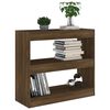 vidaXL Libreria/Divisorio Rovere Marrone 80x30x72 cm