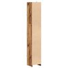 vidaXL Mobile da Bagno Legno Antico 30x30x183,5 cm in Truciolato