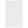 vidaXL Scrivania Bianca 100x50x76 cm in Legno Multistrato