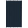 vidaXL Pannelli da Tetto 12 pz in Acciaio Zincato Antracite 80x45 cm