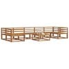 vidaXL Set di divani da esterno 8 pcs Naturale