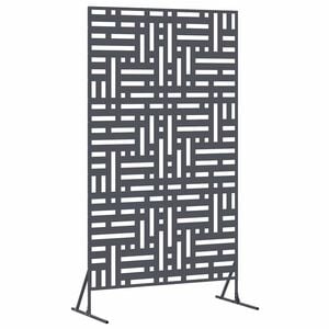 vidaXL Schermo per Privacy 100 x 50 x 180 cm Acciaio Antracite