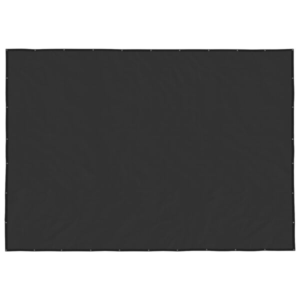 vidaXL Rete per Container in HDPE 3,5x5 m Nera