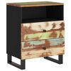 vidaXL Comodino 50x33x62cm Legno Massello Recupero e Legno Multistrato