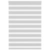 vidaXL Tenda a Rullo Zebra Larghezza Tessuto 95,9 cm Poliestere