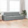 vidaXL Divano letto 200cm Grigio chiaro Tessuto