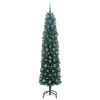 vidaXL Albero di Natale artificiale con 300 LED Verde 210 cm