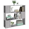 vidaXL Libreria/Divisorio Grigio Sonoma 100x24x94 cm