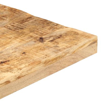 vidaXL Tavolino da Bistrot Quadrato 50x50x75 cm Legno di Mango Grezzo