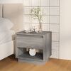vidaXL Comodini 2 pz Grigio Sonoma 45x34x44 cm in Truciolato