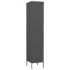 vidaXL Armadio Antracite 35x46x180 cm in Acciaio