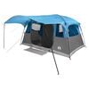 vidaXL Tenda a tunnel 10 persona Blu Poliestere e Acciaio