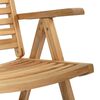 vidaXL Set da Pranzo per Giardino 7 pcs Marrone Legno di teak solido