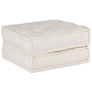 vidaXL Divano Componibile Crema 70x70x36 in Tessuto