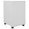 vidaXL Schedario Mobile Grigio Chiaro 39x45x67 cm in Acciaio