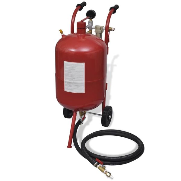 Sabbiatrice Portatile con Manometro 38 L