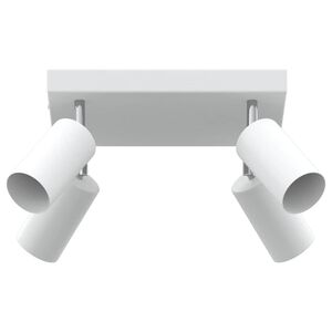 vidaXL Faretto da soffitto Bianco 26 x 26 x 16 cm Metallo